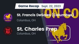 Recap: St. Francis DeSales  (Columbus) vs. St. Charles Prep 2023