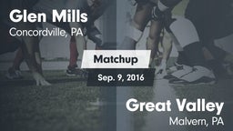 Matchup: Glen Mills vs. Great Valley  2016