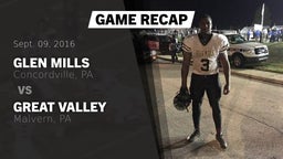 Recap: Glen Mills  vs. Great Valley  2016