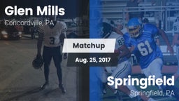 Matchup: Glen Mills vs. Springfield  2017