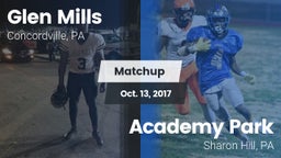 Matchup: Glen Mills vs. Academy Park  2017