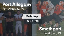 Matchup: Port Allegany vs. Smethport  2016