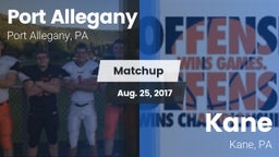 Matchup: Port Allegany vs. Kane  2017