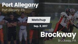 Matchup: Port Allegany vs. Brockway  2017