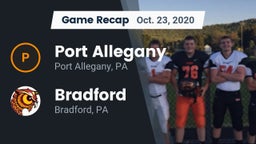 Recap: Port Allegany  vs. Bradford  2020