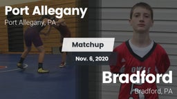 Matchup: Port Allegany vs. Bradford  2020