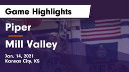 Piper  vs Mill Valley  Game Highlights - Jan. 14, 2021