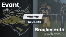 Matchup: Evant vs. Brookesmith  2019