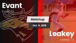 Matchup: Evant vs. Leakey  2019