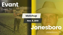 Matchup: Evant vs. Jonesboro  2019