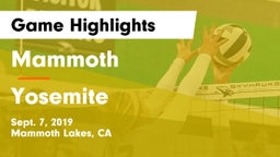 Mammoth  vs Yosemite  Game Highlights - Sept. 7, 2019
