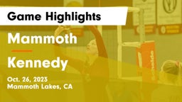 Mammoth  vs Kennedy  Game Highlights - Oct. 26, 2023
