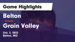 Belton  vs Grain Valley  Game Highlights - Oct. 2, 2023