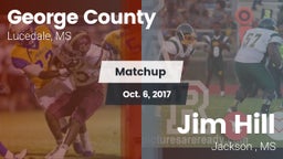 Matchup: George County vs. Jim Hill  2017