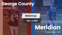 Matchup: George County vs. Meridian  2017