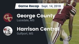 Recap: George County  vs. Harrison Central  2018