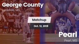 Matchup: George County vs. Pearl  2018