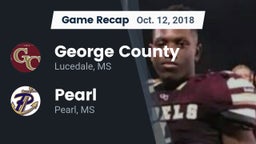 Recap: George County  vs. Pearl  2018
