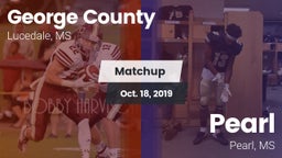 Matchup: George County vs. Pearl  2019