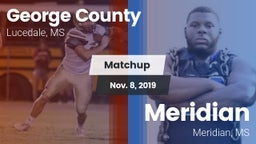 Matchup: George County vs. Meridian  2019