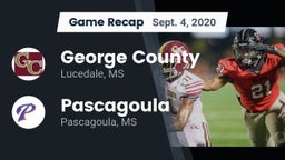 Recap: George County  vs. Pascagoula  2020