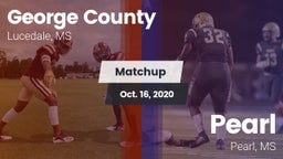 Matchup: George County vs. Pearl  2020