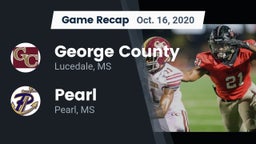 Recap: George County  vs. Pearl  2020