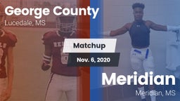 Matchup: George County vs. Meridian  2020