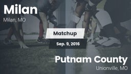 Matchup: Milan vs. Putnam County  2016