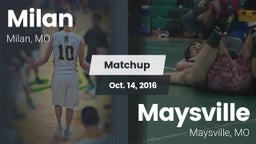 Matchup: Milan vs. Maysville  2016