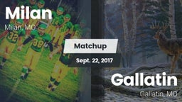 Matchup: Milan vs. Gallatin  2017