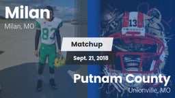 Matchup: Milan vs. Putnam County  2018