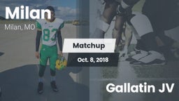 Matchup: Milan vs. Gallatin JV 2018