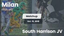 Matchup: Milan vs. South Harrison JV 2018