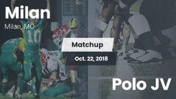 Matchup: Milan vs. Polo JV 2018