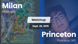 Matchup: Milan vs. Princeton  2019