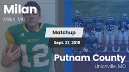 Matchup: Milan vs. Putnam County  2019