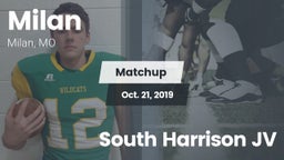 Matchup: Milan vs. South Harrison JV 2019