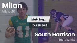 Matchup: Milan vs. South Harrison  2019