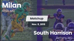 Matchup: Milan vs. South Harrison  2019