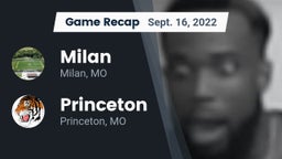 Recap: Milan  vs. Princeton  2022