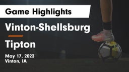 Vinton-Shellsburg  vs Tipton  Game Highlights - May 17, 2023