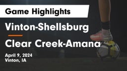Vinton-Shellsburg  vs Clear Creek-Amana Game Highlights - April 9, 2024