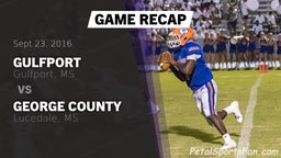 Recap: Gulfport  vs. George County  2016