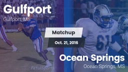 Matchup: Gulfport vs. Ocean Springs  2016