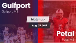 Matchup: Gulfport vs. Petal  2017