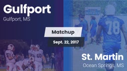 Matchup: Gulfport vs. St. Martin  2017