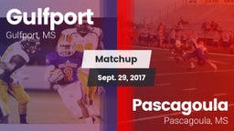 Matchup: Gulfport vs. Pascagoula  2017