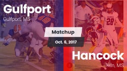 Matchup: Gulfport vs. Hancock  2017
