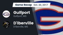 Recap: Gulfport  vs. D'Iberville  2017